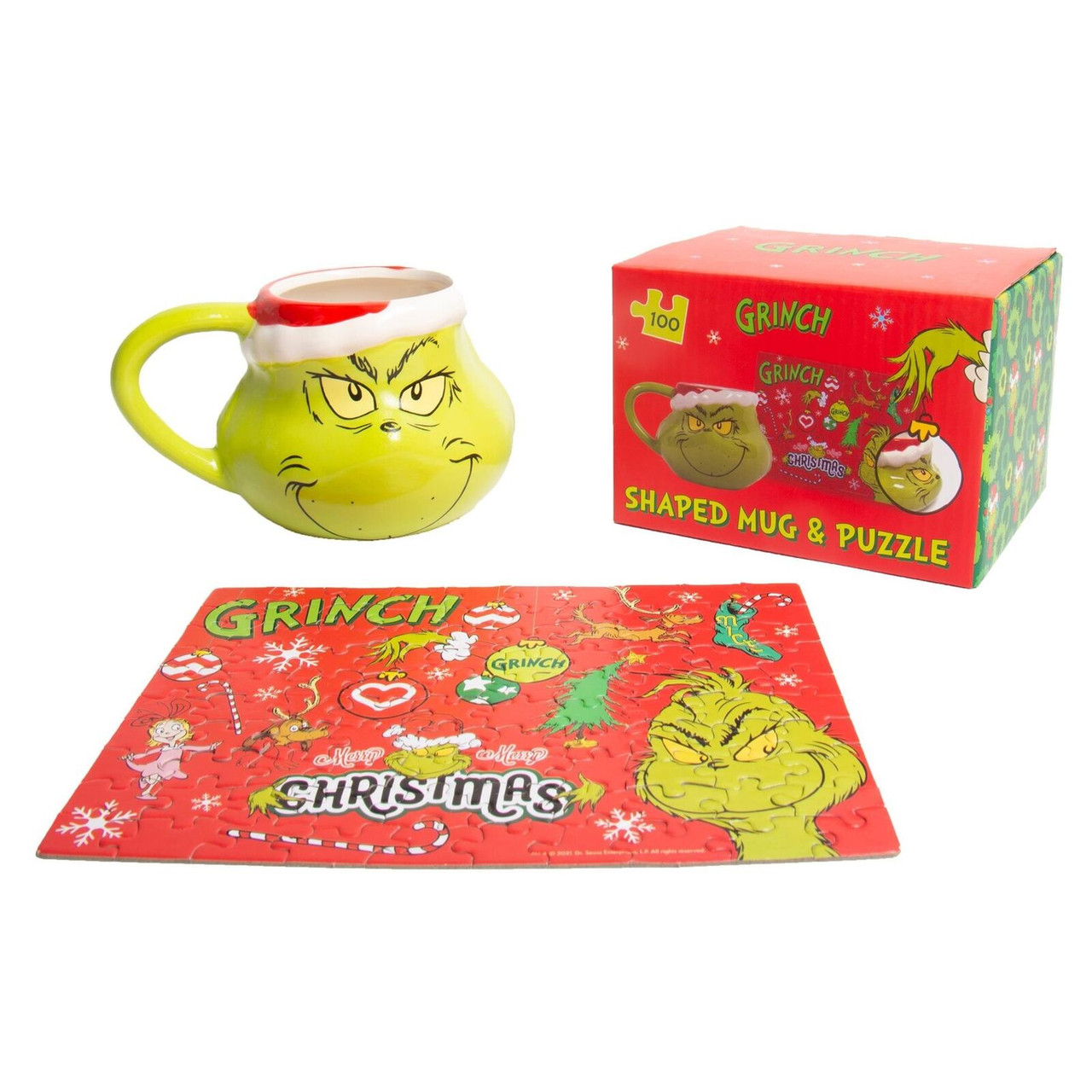 The Grinch Mug & Sock Set