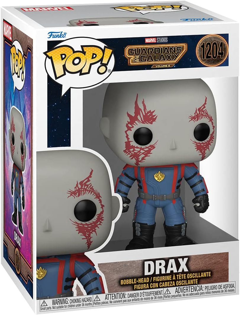 Guardians Of The Galaxy Drax Funko POP 1204 Figure