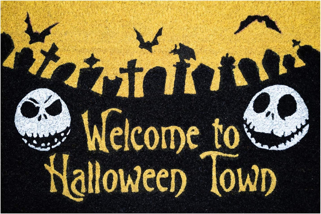 Nightmare Before Christmas Door Mat