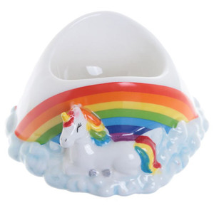 Unicorn And Rainbows Egg Cup