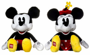 Mickie and Minnie Mouse 90 Years Soft Toy Set