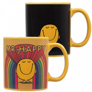 Mr Men Mr Happy Heat Changing Mug