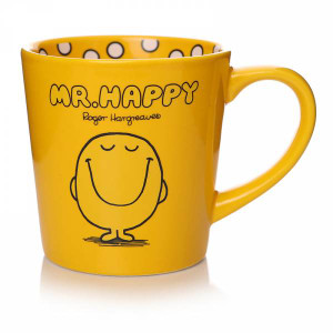 Mr Men Mr Happy Tapered Mug