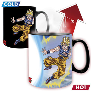 Dragonball Z Goku VS Buu Heat Changing Mug