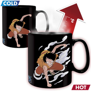 One Piece Mug Luffy - Ace - Sabo Three Brothers Ceramic Cup [ Hot