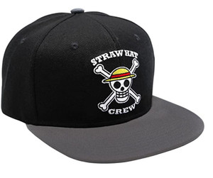 One Piece Skull Snapback Cap