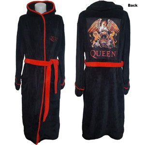 Queen Crest Fleece Bathrobe