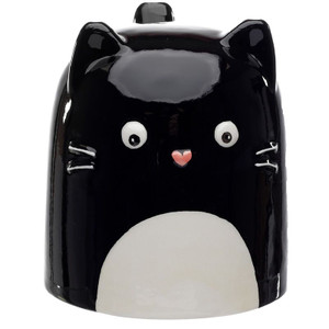 Feline Fine Cat Upside Down Ceramic Mug