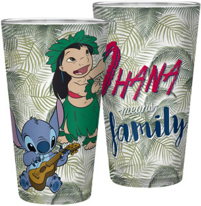 Lilo & Stitch Large Glass