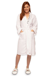 Friends Central Perk White Ladies Luxurious Bathrobe 