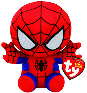 TY Beanie Buddy Medium Spiderman Soft Toy