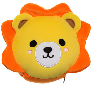 Relaxezz Lion Travel Pillow and Eye Mask