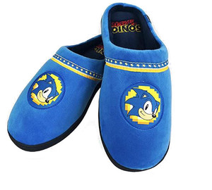 Sonic The Hedgehog Go Faster Slippers