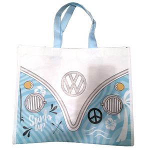 Volkswagen Camper Van Surfs Up Tote Bag