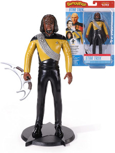 Star Trek Bendable Worf With Stand