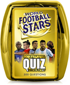 World Football Stars Top Trumps Quiz Game