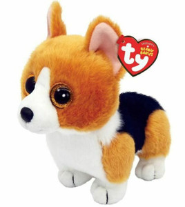 TY Beanie Boos Babies Colin Corgi Soft Toy