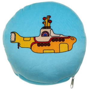 Yellow Submarine Travel Pillow and Eye Mask