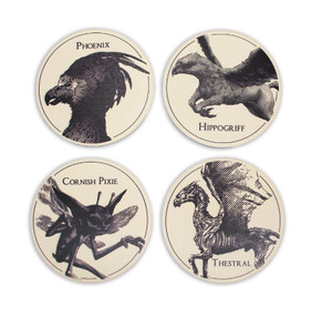 Magical Creatures Ceramic Coasters