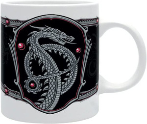 House Of The Dragon Silver Dragon Mug
