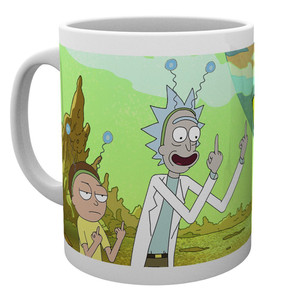 Rick And Morty Peace Mug