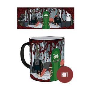 Rick And Morty Pickle Rick Heat Changing Mug