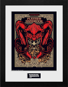 Dungeons & Dragons Players Handbook Framed Print