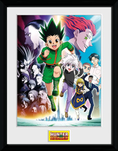 Hunter X Hunter Running Framed Print