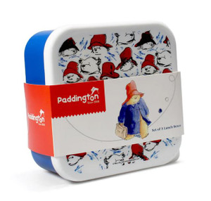 Paddington Bear Set Of 3 Lunch Boxes