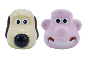 Wallace And Gromit Salt and Pepper Pots