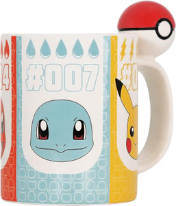 Pokemon Pokeball 3D Handle Mug 