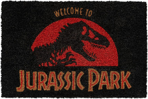 Jurassic Park Logo Door Mat