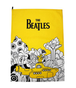 The Beatles Yellow Submarine Tea Towel