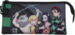 Demon Slayer Triple Pencil Case