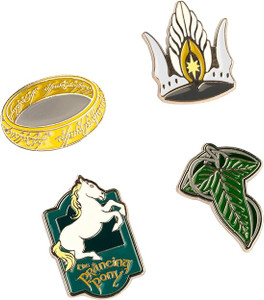 Lord Of The Rings Set of 4 Pin Badges