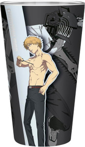 Chainsaw Man Trio Glass