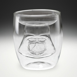 Star Wars Dart Vader Inverted  Glass