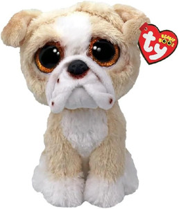TY Beanie Babies Pooch Bulldog Soft Toy