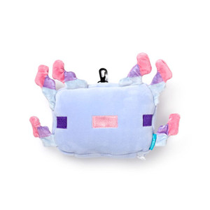 Minecraft Axolotl Travel Pillow and Eye Mask