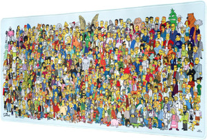 The Simpsons  XL Professional Gaming Mouse Mat