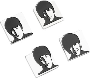 The Beatles Set of 4 Pin Badges