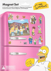 The Simpsons Citizens Die Cast Fridge Magnet Set