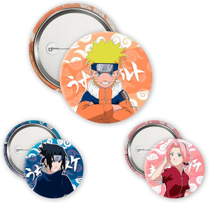 Naruto Shippuden 3 Badge Pack 