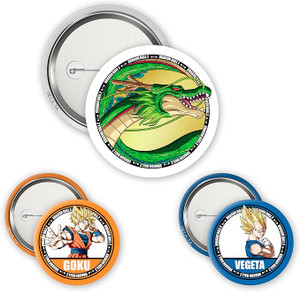 Dragon Ball Z 3 Badge Pack 