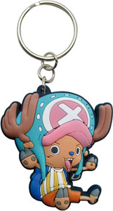 One Piece Chopper PVC Keyring