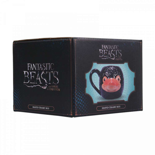 Fantastic Beasts Dumbledore Black Printed Ceramic Mug - 11 Oz, Gift Boxed, Microwave & Dishwasher Safe