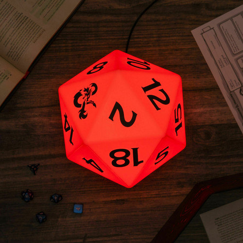 Dungeons & Dragons D20 Dice Light