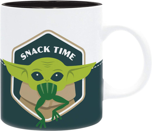 The Mandalorian Baby Yoda Snack TIme Mug