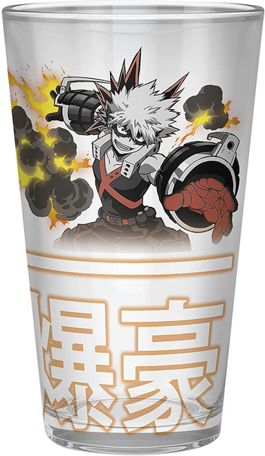 Pacco Regalo ABYSTYLE My Hero Academia: Bicchiere XXL, Tazza E 2 Sottobicchieri Ufficiali - Regalo Per Fan