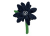 Navy VW Daisy Flower